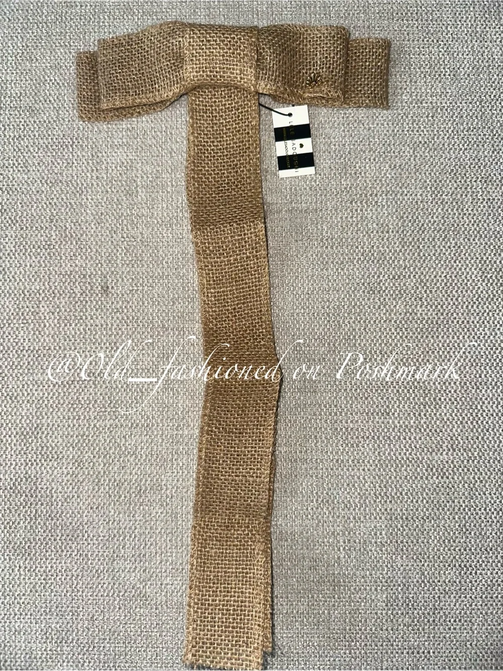 LELE SADOUGHI Raffia Jane Bow Barrette